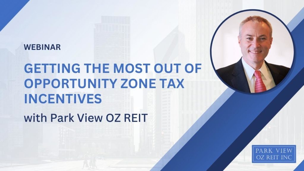 opportunity zone tax incentives