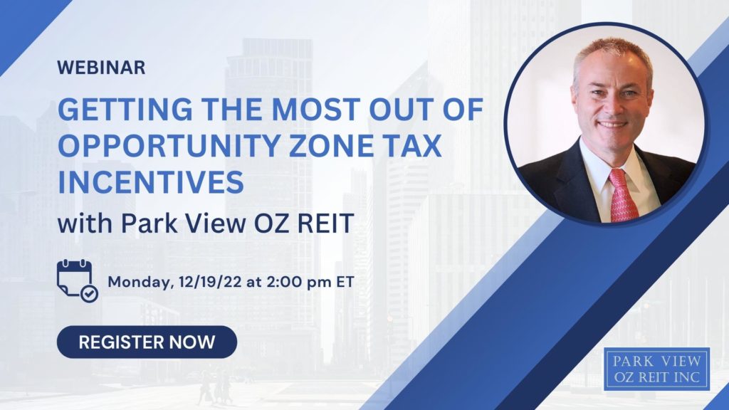 Opportunity Zone Tax Incentives