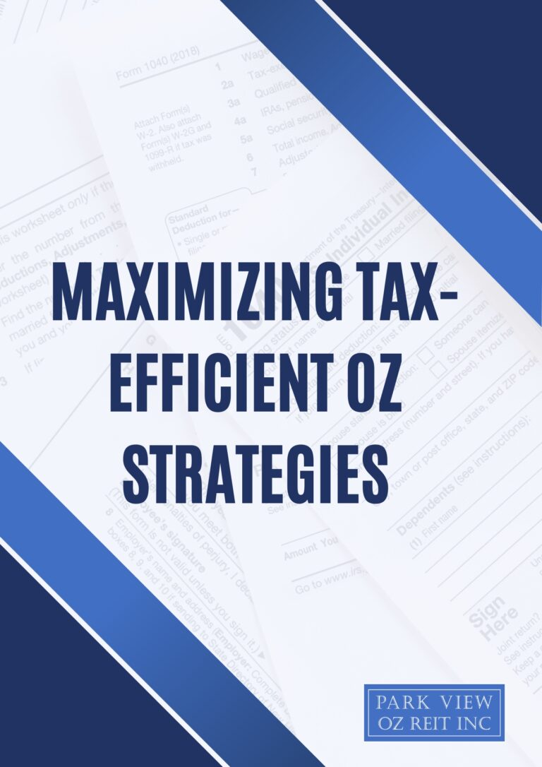 Maximizing Tax-Efficient OZ Strategies