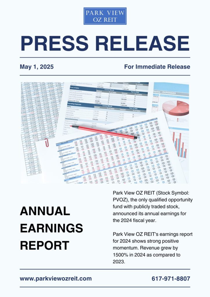 Annual Earnings Press Release