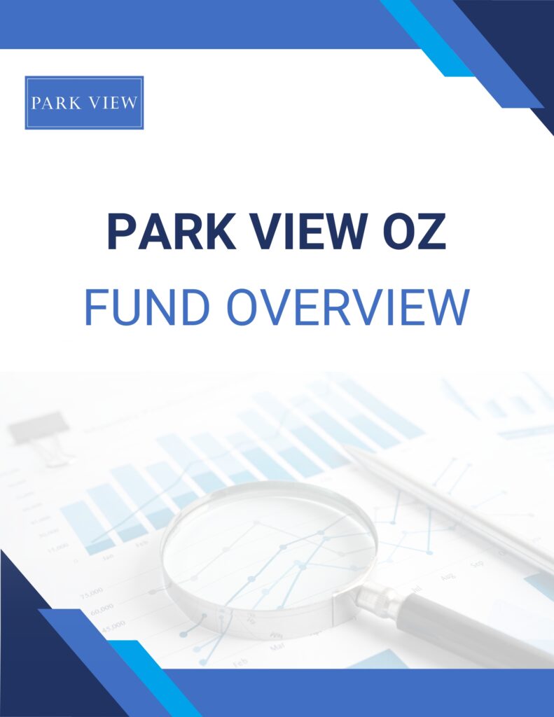 Park View OZ Fund Overview